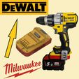 01.jpg MILWAUKEE M18 on DEWALT Battery adapter