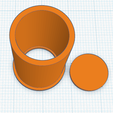 0_2.png Archivo STL Cartucho versión 2 para UMAREX HDS 68・Plan para descargar y imprimir en 3D
