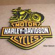 harley-davidson-moto-motocicleta-sportster-nightster-casco.jpg Harley Davidson with Biker on shield, sportster, nightster, breakout, engine, helmet, Handlebars