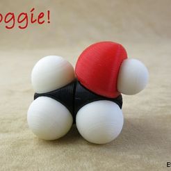 6293ae44d19a943beb94bcc932cf68ea_preview_featured.jpg Free STL file Space filling molecular models: Starter set・Object to download and to 3D print