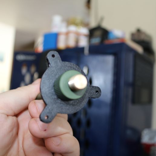 Chameleon MIL Whip guyline bracket 3D model