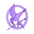 hunger-games.stl Hunger Games Mukingbird Logo or Badge