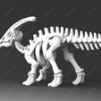 p03.png Niedlicher Apatosaurus Skelett STL