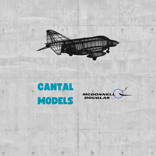 F-4 PHANTOM II #4 | 2D WALL ART