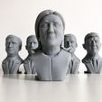 6.jpg Free STL file Marine Le Pen・3D print design to download