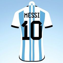 Camiseta-Messi.jpg Messi T-shirt keychain
