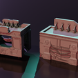 Stalls2.png "Red Sunset" Cyberpunk assets addon