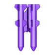 TwinHarpoon_Missile.stl Conjunto de armas para minis ASF