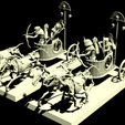 render.png Undead Egyptian Light Chariots 28mm & 10mm