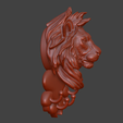 LION_30.png Lion Head Keyholder and wall decoration