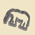 African-Bush-Elephant-2-cookie-cutters,-mold-for-children,-Birthday-party.png African Bush Elephant (1) cookie cutters, mold for children, Birthday party