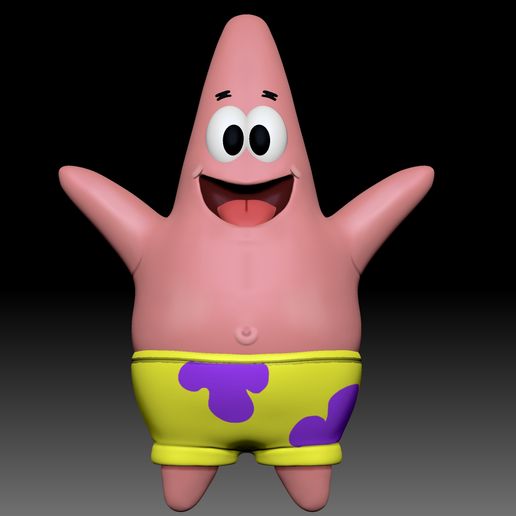 ZBrush-Document.jpg Patrick Star SpongeBob SquarePants