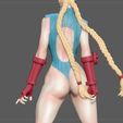 13.jpg CAMMY STREET FIGHTER GAME CHARACTER SEXY GIRL ANIME WOMAN 3D print model