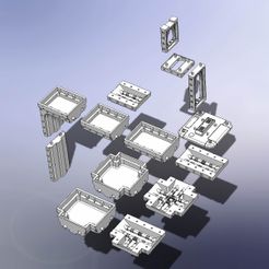Necro-BG-Erweiterung-Grundteile-01.jpg Файл 3D Расширение основных частей Zone mortalis 28 мм・3D-печатный дизайн для загрузки