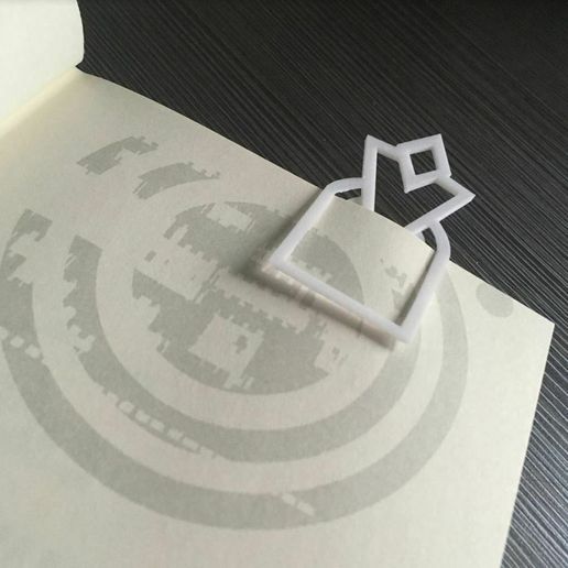 Skyrim Quest Marker Bookmark 3D model