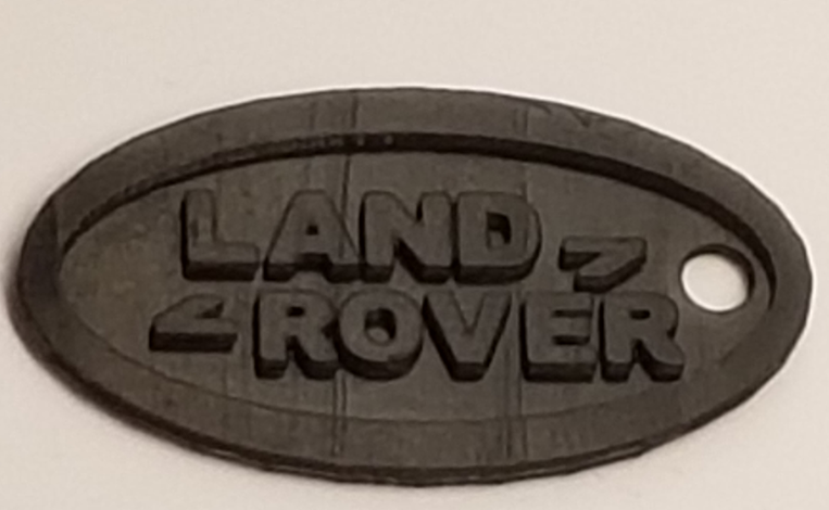 Descargar archivo STL Logotipo de Land Rover Llavero • Objeto para ...