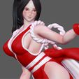 13.jpg MAI SHIRANUI 3 SEXY GIRL KOF GAME ANIME CHARACTER KING OF FIGHTERS 3D PRINT