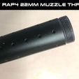 3-22mm-threads.jpg Umarex T4E XT68 X-tracer 68, 22mm threaded RAP4 / MCS barrel tracer mount