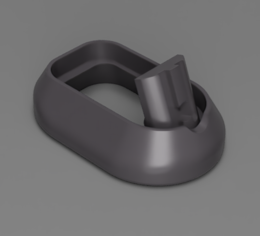 ROUND MAGWELL FOR GLOCK 21 SMALL FRAME GEN 4