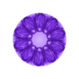 iris flower 14-8.stl doll eye 14mm with 8mm irises