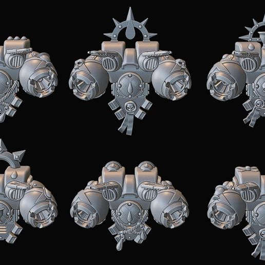 Death Squad Jump pack Set  Re-Upload