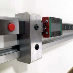 20mm_x_40mm_Linear_Rail_Stop.jpg Бесплатный STL файл 20 мм x 40 мм MGN12 Инструмент для выравнивания крепления линейного рельсового упора・Шаблон для 3D-печати для загрузки