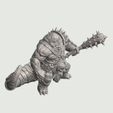 Slug-Lord-Barbarian-Jabba-The-Hutt2.jpg Slug-Lord Barbarian - Jabba The Hutt - Muscular Hutt Warrior with Great-Mace - 28mm/32mm Sci-Fi Fantasy Miniature