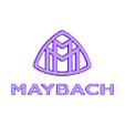 maybach logo_obj.obj maybach logo