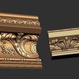 71-CNC-Art-3D-RH-vol-2-300-cornice-1.jpg CORNICE 100 3D MODEL IN ONE  COLLECTION VOL 2 classical decoration