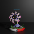 Lileep.png Lileep and Cradily pokemon 3D print model