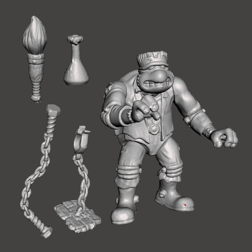 TMNT MIKE FRANKENSTEIN