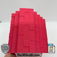 0.png 3D-Datei Minecraft Leben Herz Stifthalter・3D-druckbares Modell zum herunterladen