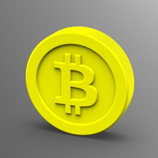 Bitcoin 3D model
