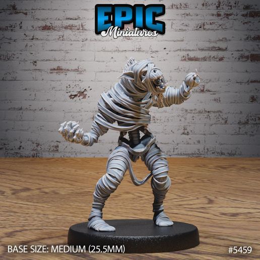 5459-Gnoll-Mummy-Angry-Medium-1.jpg noll Set de momie ‧ DnD Miniature ‧ Tabletop Miniatures ‧ Gaming Monster ‧ 3D Model ‧ RPG ‧ DnDminis ‧ STL FILE‧ DnD Miniature ‧ Tabletop Miniatures ‧ Gaming Monster ‧ 3D Model ‧ RPG ‧ DnDminis ‧ STL FILE