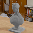 alian-ah.png Grey Alien Bust 3D print model