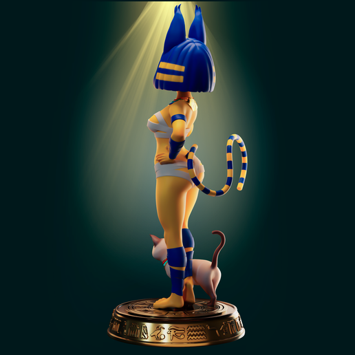 Preview32.png Ankha Animal Crossing 3D-Druck Modell