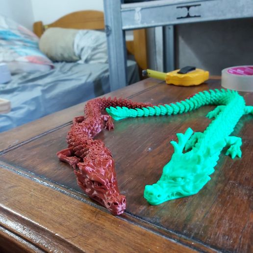 articulated dragon - dragon articulado 3D model