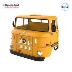 01.jpg STL file IFA W50 Cabin - Full Professional Version・3D printing template to download