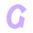 GM.stl STL file Letters and Numbers Indiana Jones Letters and Numbers | Logo・Model to download and 3D print