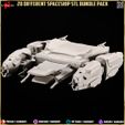 Spaceship-3dprinting-3dprints-miniature-minis-diorama-3dprint-bundle-pack-props-banner-15.jpg 20 Different Spaceship STL Diorama - Minature Collection Pack-Bundle