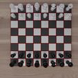 untitled3-1.jpg Chess Set Modern, 3D STL File for Chess Pieces, Chess Model, Digital Download, 3D Printer Chess Model, Game, Home Decor, 3d Printer Chess