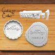 Bild1.jpg Birthday Custom Cookie Cutter set 0502