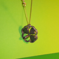 Capture_d_e_cran_2016-08-19_a__20.23.39.png Archivo STL gratis Corazón del trébol - trébol de corazón - Amuleto・Modelo para descargar y imprimir en 3D