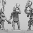 Lined-Up-9.jpg Free STL file Possessors of Highly Infectious Diseases・Object to download and to 3D print
