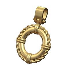 Life-Buoy-pendant-00.jpg Archivo STL Colgante de boya salvavidas con fianza Modelo de impresión 3D・Objeto para impresora 3D para descargar