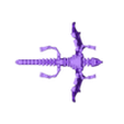 SkeletonDragon.stl Skelett-Drache mit Gelenken