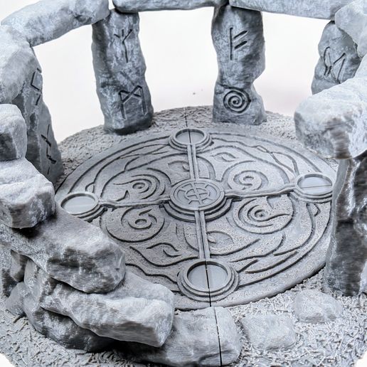 DruidicHenge_Add-on_ModularRunicStoneHenge3.jpg Print N' Roll: Henge druidico