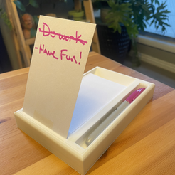 cardholderfront.png Productivity List and Card holder