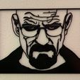 Walter-White-2.jpg Quebrando o mal: Walter White - Litografia com moldura