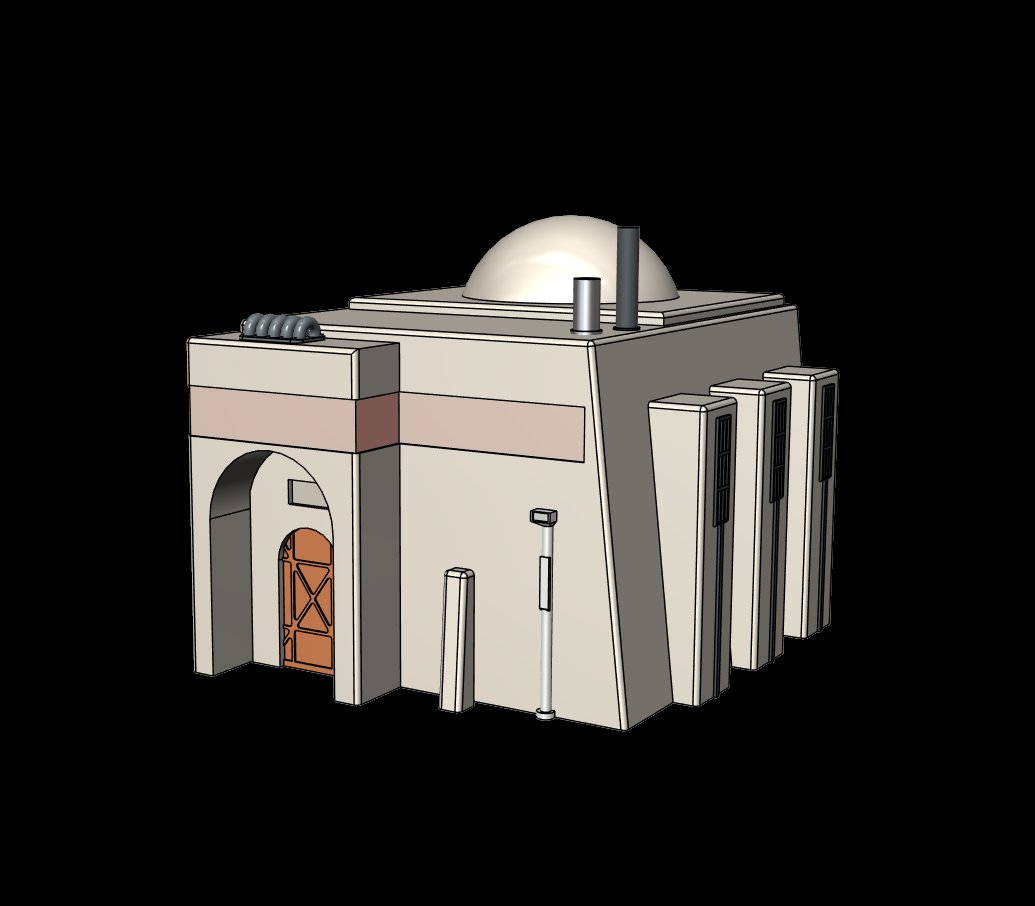 Star Wars Legion Tatooine House3-1 Story